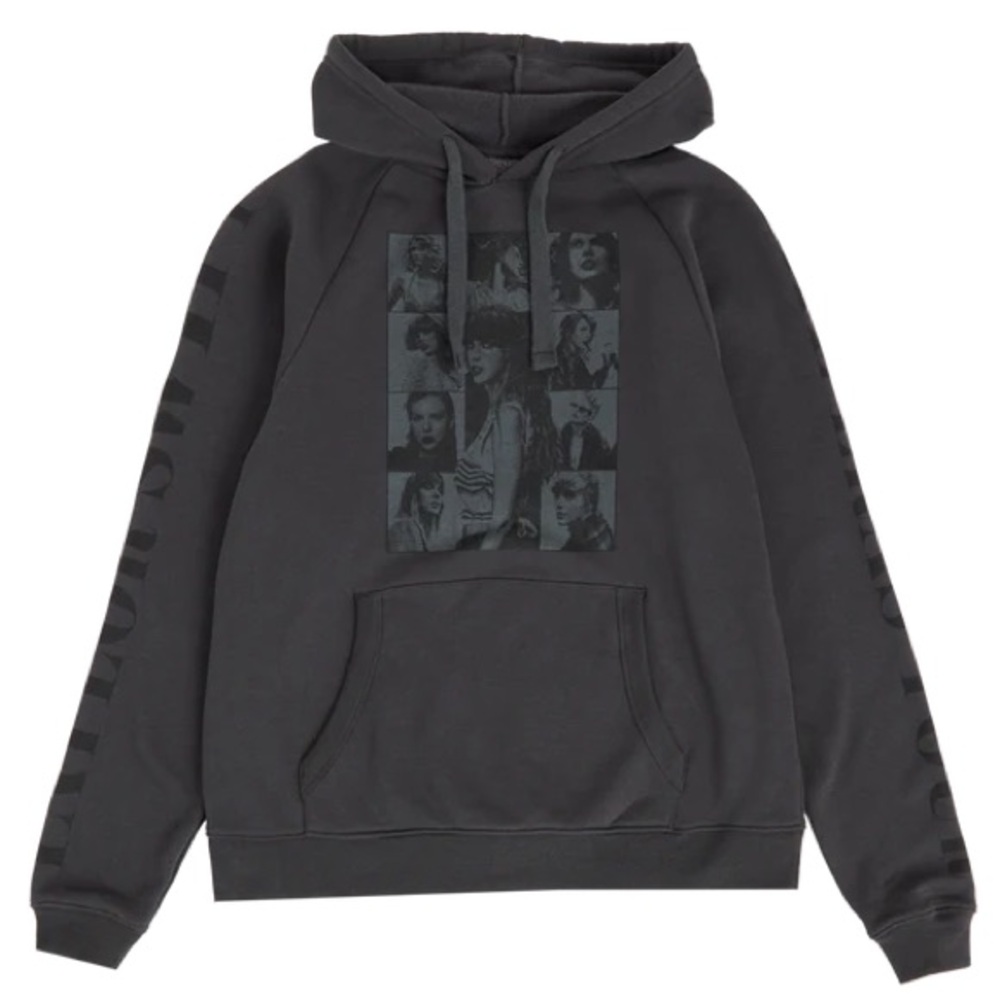 Taylor Swift The Eras Tour US Dates Black Hoodie